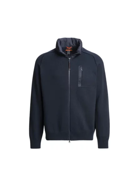 Kardigan Parajumpers z kapturem niebieski