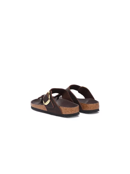 Žabky Birkenstock Gizeh Big Buckle Tmavo hnedá