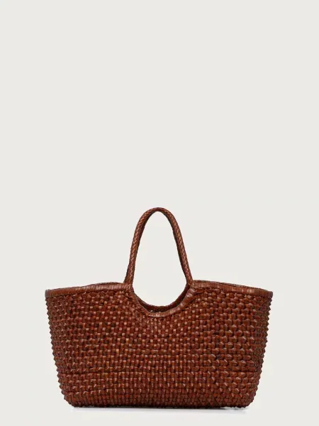 Dragon Diffusion geantă shopper pentru femei din piele maro