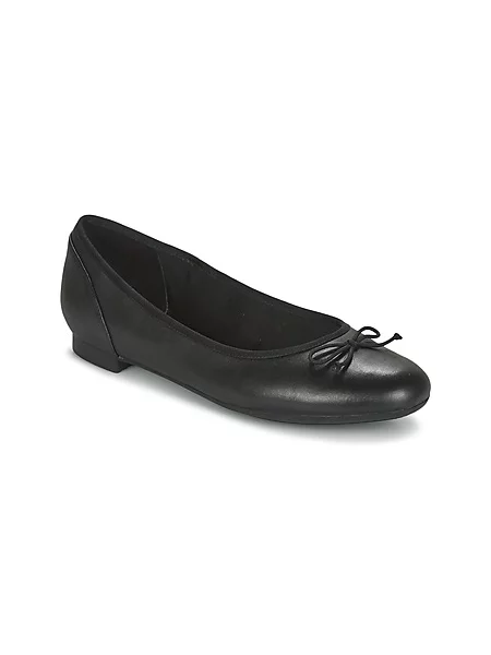 Balerinke Clarks črna