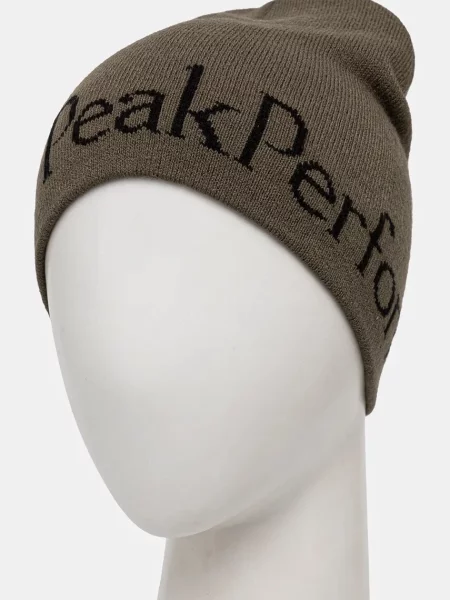 Шапка Peak Performance зелений