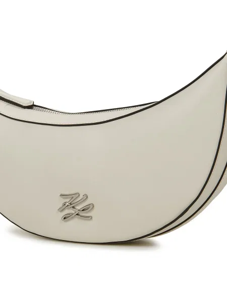 Karl Lagerfeld Geantă de umăr AUTOGRAPH' alb