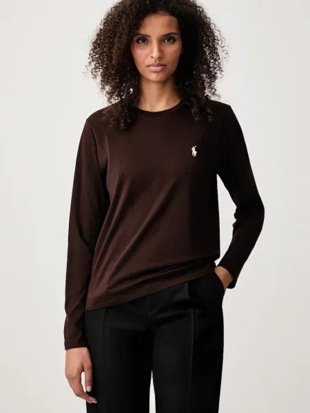 Tricou polo Polo Ralph Lauren maro