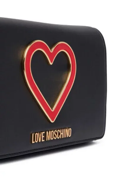 LOVE MOSCHINO Ročna torba črna