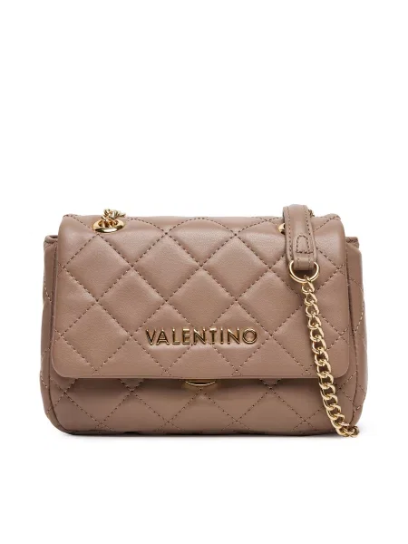 Valentino Bags crossbody torbica iz umetnega usnja rjava