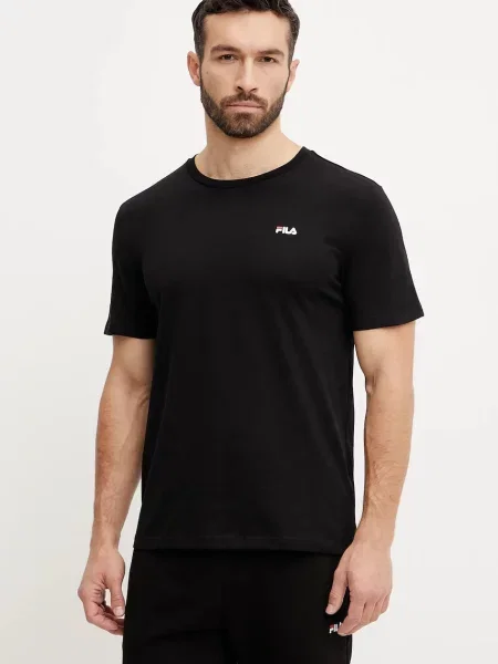 Однотонная футболка Fila серая
