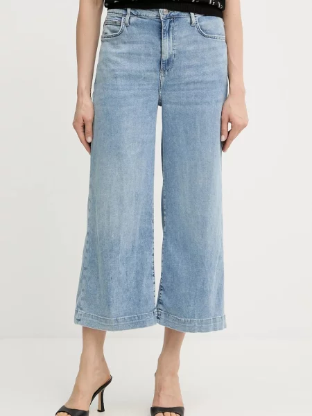 Džíny Guess BELLFLOWER high waist modré