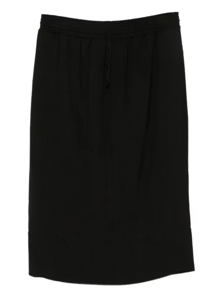 Fustă midi Colville până la genunchi negru