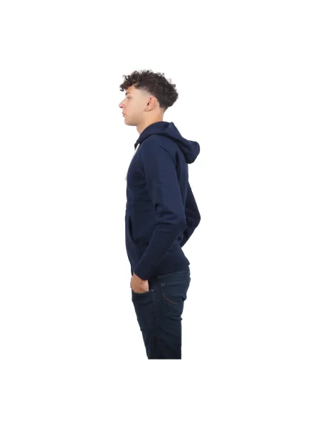 Sweter Ralph Lauren z kapturem niebieski