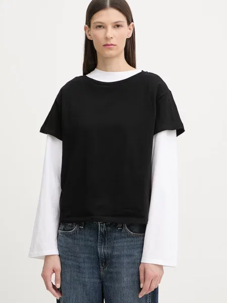United Colors of Benetton basic tričko černé