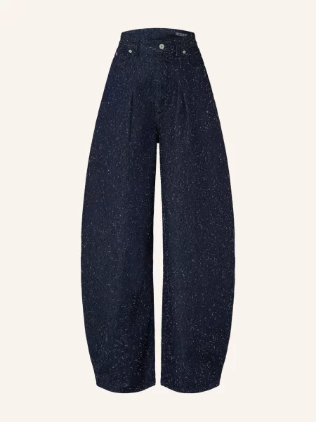 Jacquemus Dżinsy Typu Barrel Le De-Nîmes Ovalo blau