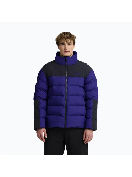Geacă izolată pentru bărbați Jack Wolfskin Icy Hollow glow ink