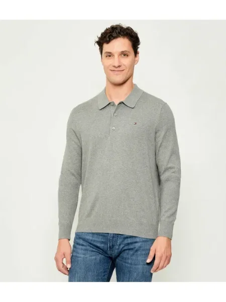 Polo Tommy Hilfiger gri