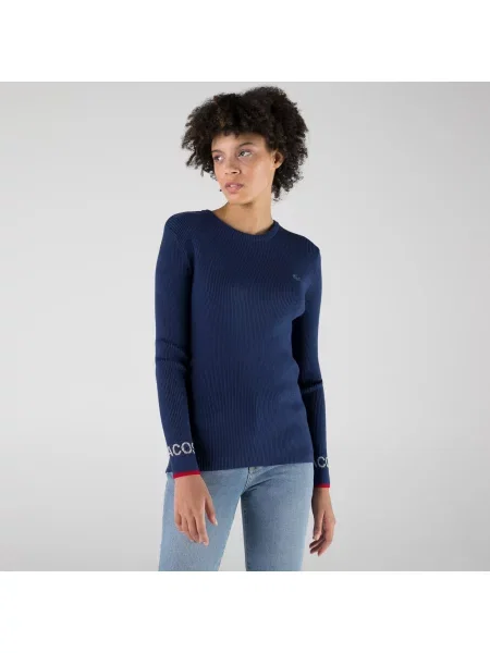 Lacoste светр синій