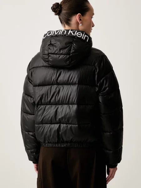 Kurtka jeansowa Calvin Klein Jeans czarna