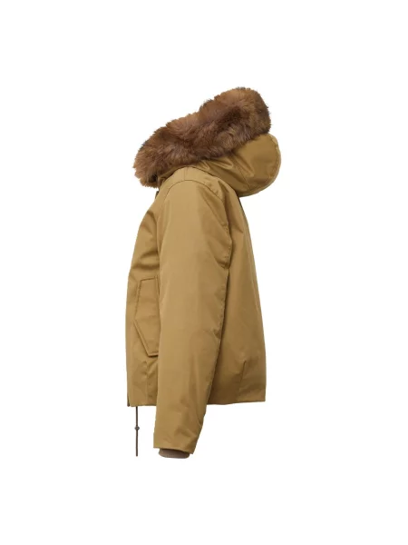 Parka Woolrich brązowa