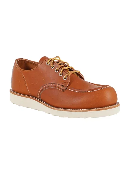 Oksfordy Red Wing Shoes skórzany klasyczny czerwony