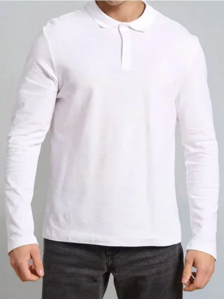 Sinsay koszulka polo biały