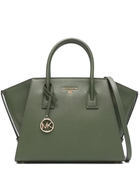 Dugo košulja Michael Michael Kors s volanima sa kopčom crna