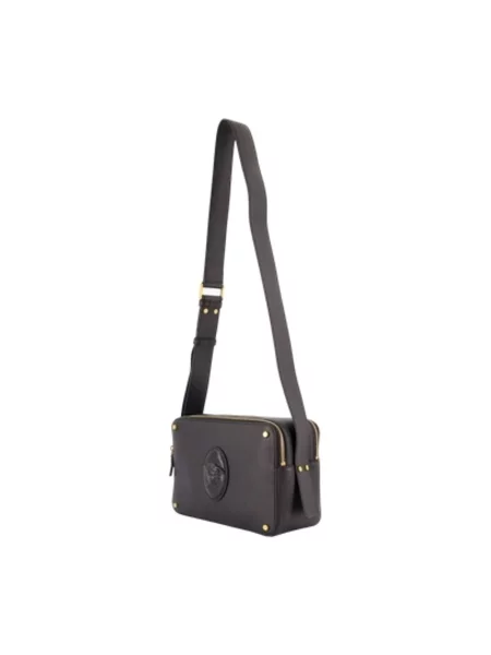Torebka crossbody Versace czarna