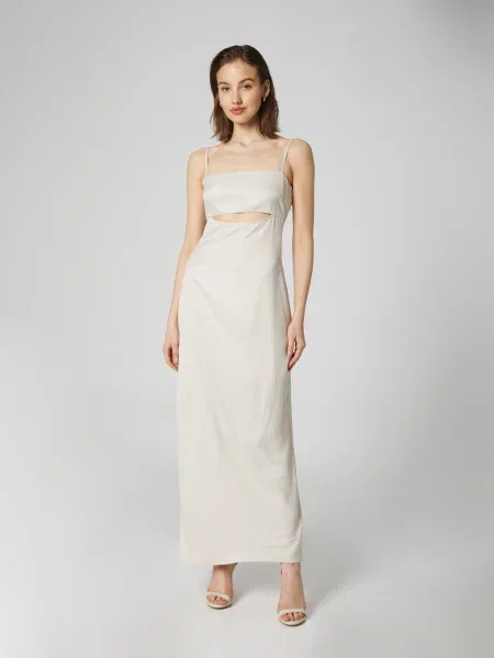 A LOT LESS Rochie de seară Luise murdar alb