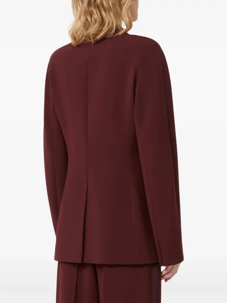 Sacou Max Mara din crep roșu