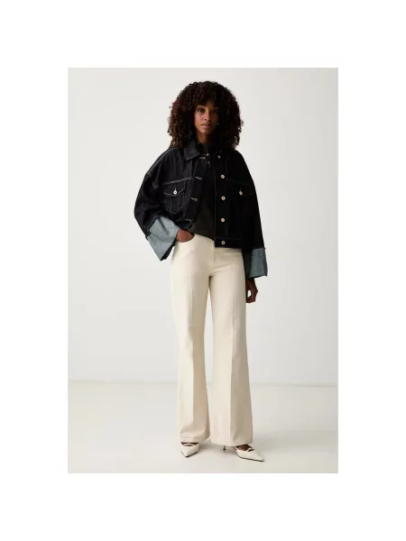 Sweter Twinset brązowy