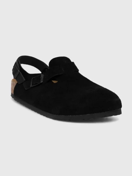 Birkenstock Natikači iz semiša Birkenstock Tokio črna
