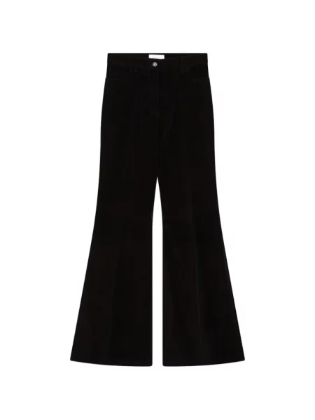 Pantaloni evazați Ferragamo evazat albastru