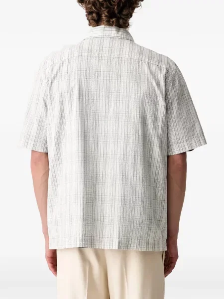Kockás rövid ing Fred Perry nyomtatás