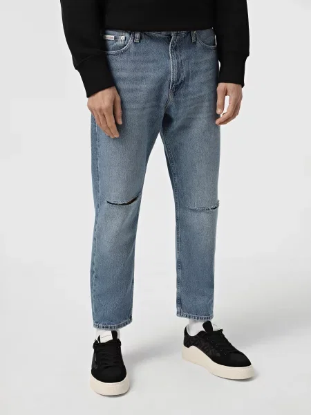 Прямі джинси Calvin Klein Jeans блакитний