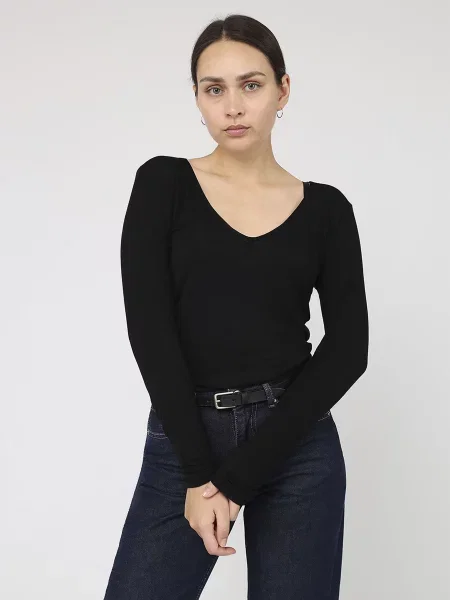 Лонгслів YUKI чорний