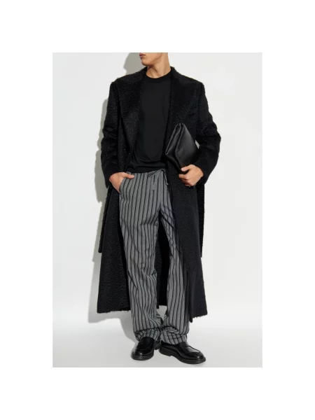 Dzianinowy sweter Dolce And Gabbana z logo czarny