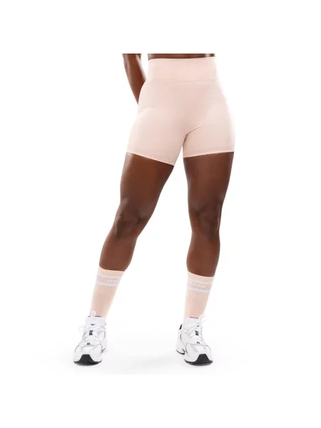 Krótkie sportowe legginsy kolarki Fitness Siroko Ganges Pink różowe