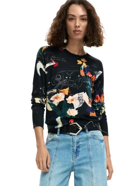 Pulover Desigual negru