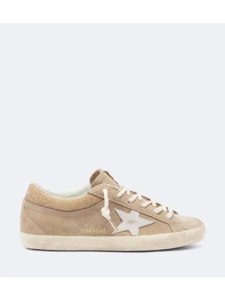 Superge Golden Goose iz semiša bež