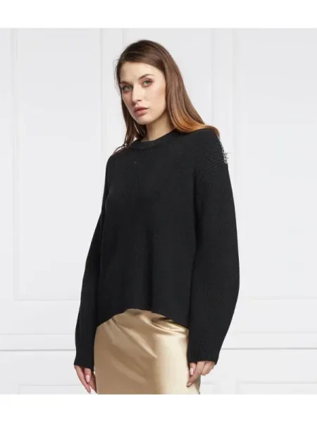 HUGO Pulover Sheliyera | Relaxed fit negru