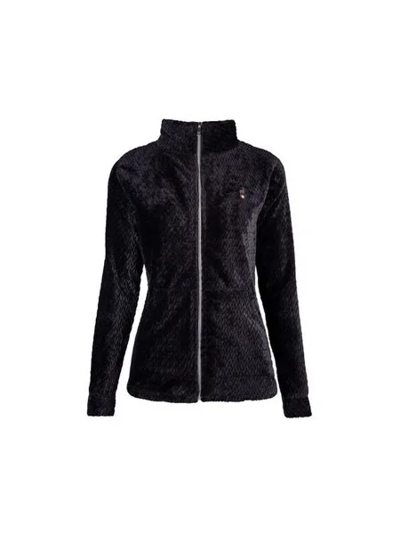Női pulóver Aulp Becco Coral Fleece black. Méret: S fekete
