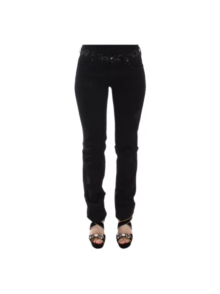 Jeansy Ermanno Scervino biznesowe czarne