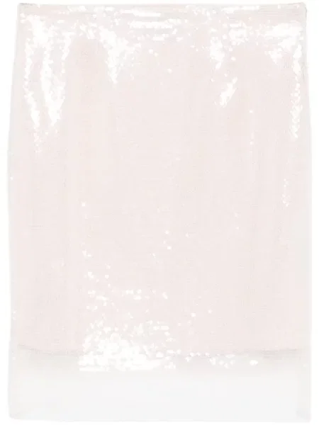 Fusta mini Rotate Birger Christensen roz