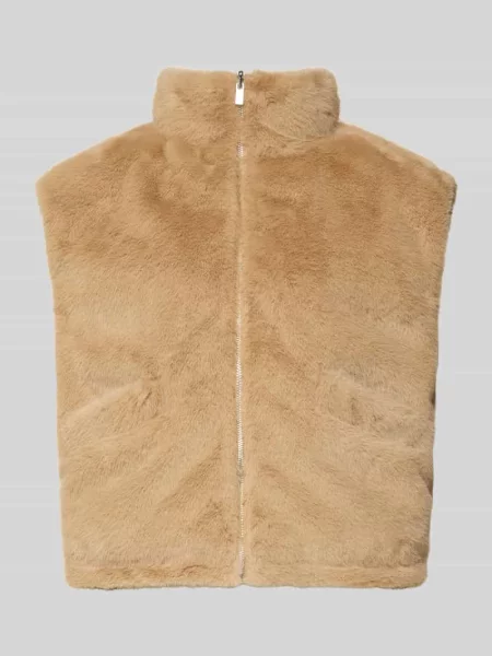 Kamizelka o kroju relaxed fit ze sztucznego futra model ‘Vaari’ Someday