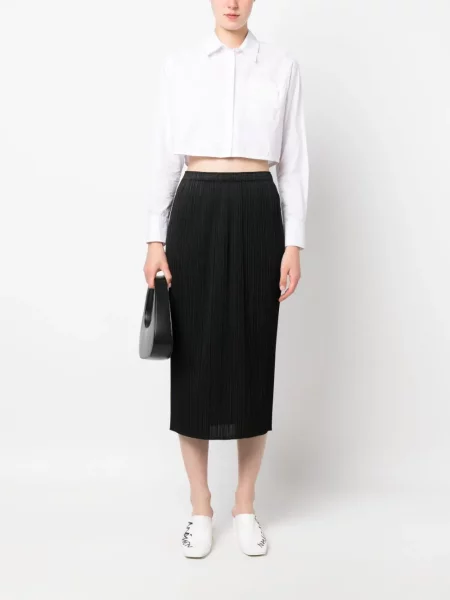 Sukně Pleats Please Issey Miyake černé