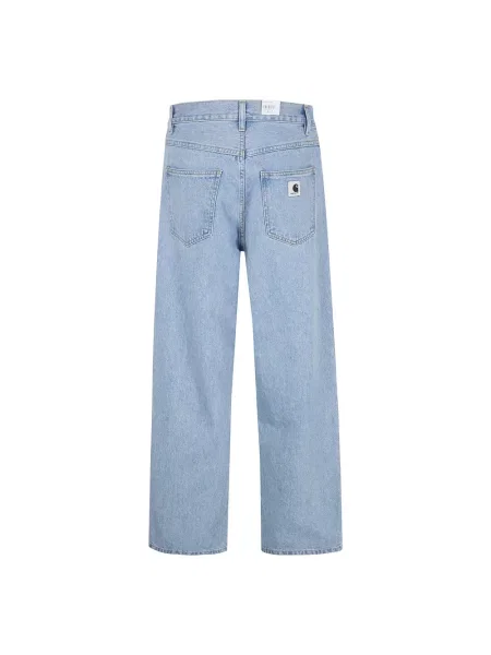 Carhartt WIP jeansy W Brandon high waist niebieskie