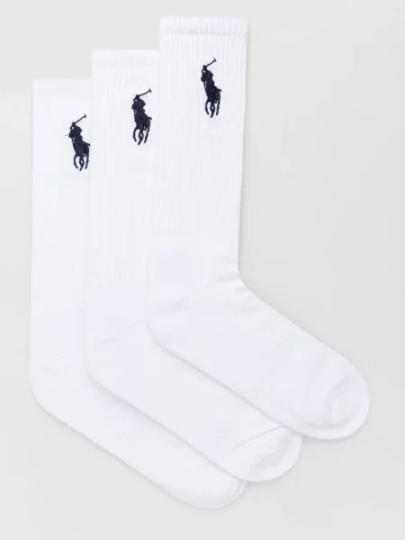 Ponožky Polo Ralph Lauren biela