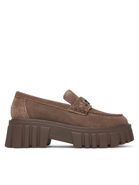 Pantofi loafer Replay maro