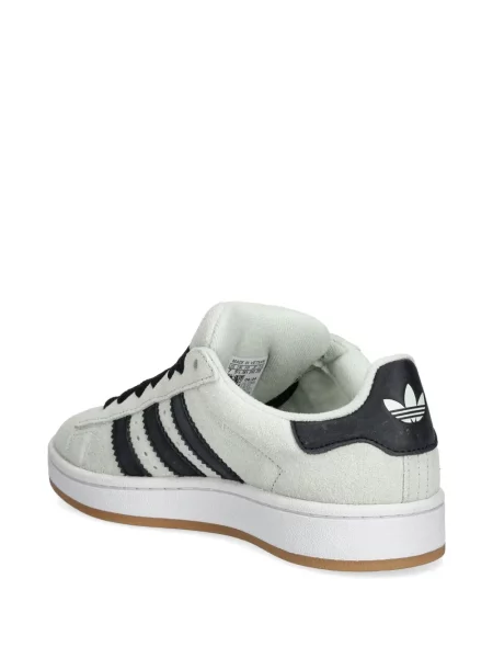 Sneakersy Adidas Gazelle w paski zamszowe z kapturem niebieskie