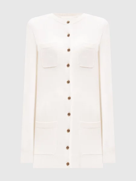 Кардиган Lia з кашеміру Lisa Yang білий