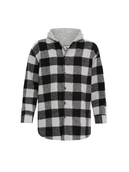 Williot Srajca Victor svetlo siva črna