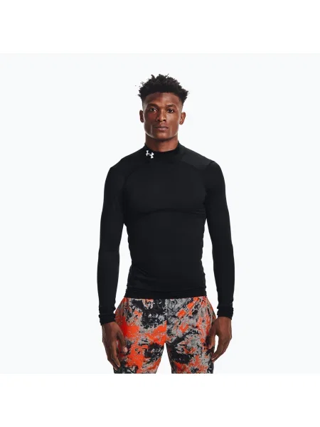 Hosszú ujjú hosszú hosszú ujjú póló Under Armour fekete
