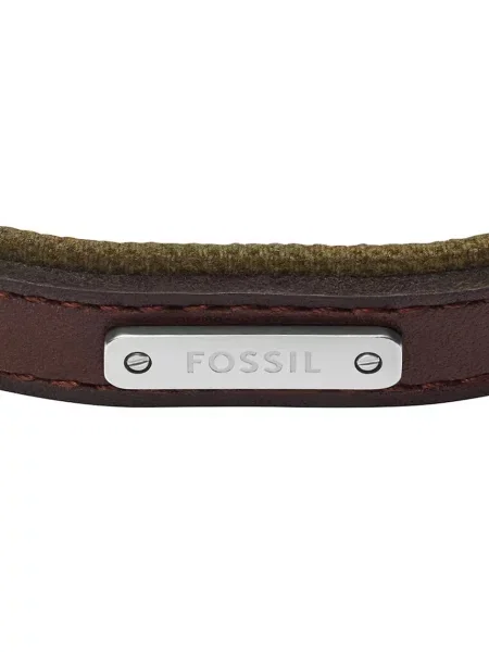 Fossil браслет шкіряний без каменю Everett